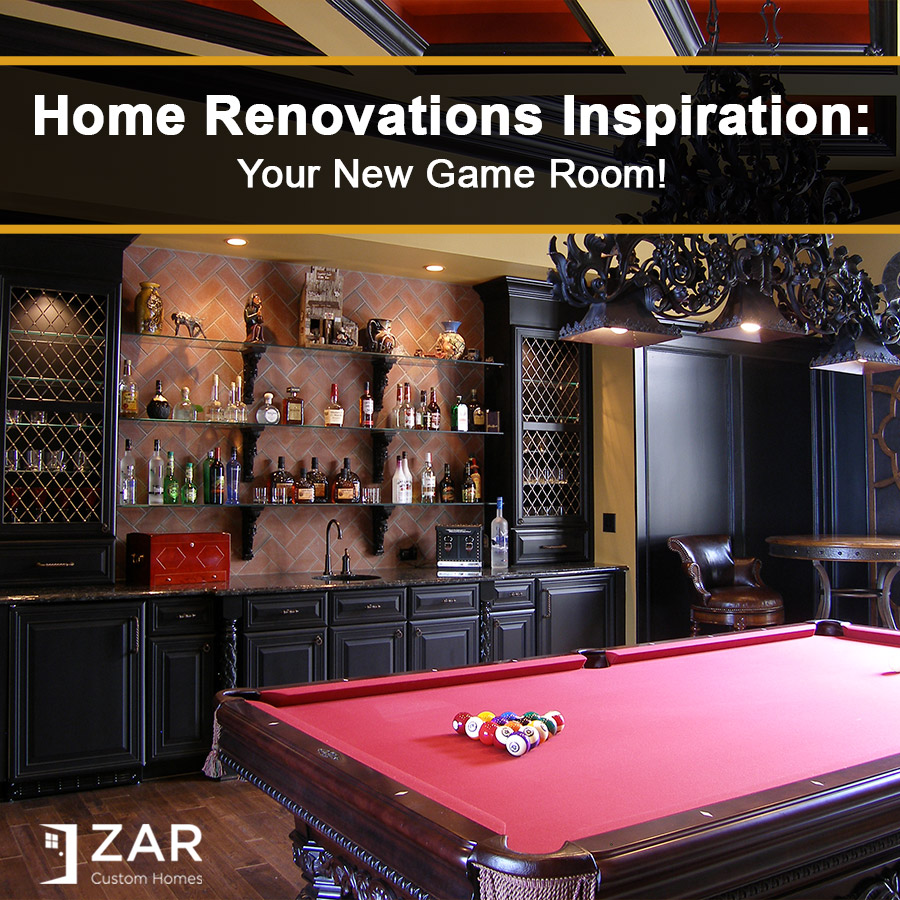 Home Renovations Inspiration: Your New Game Room!